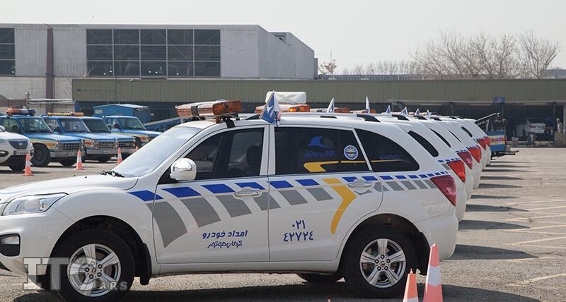 آمادگی ۱۰۰ پایگاه امدادی برای امدادرسانی به مشتریان کرمان موتور