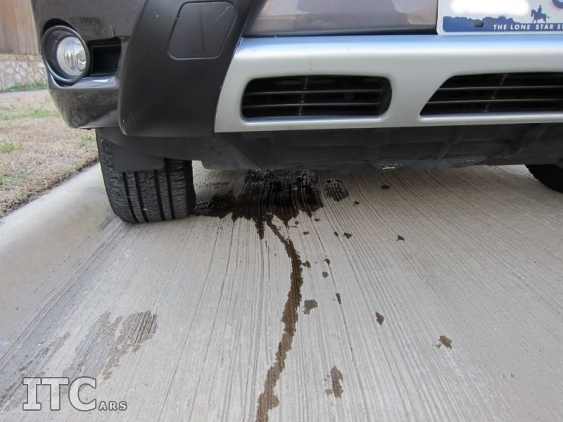 تشخیص نوع مایعی که از زیر موتور خودرو میریزد