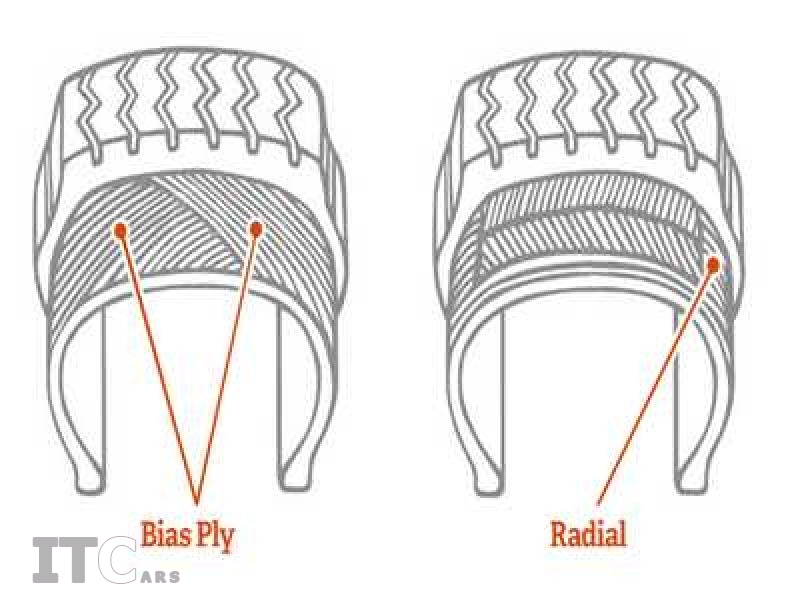 فرق لاستیک رادیال و بایاس در چیست؟